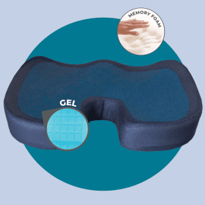 Cojín Asiento Viscoelástico Herradura con Gel