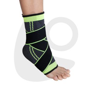 Tobillera Elástica Ajustable verde
