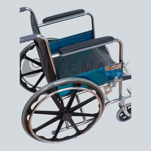 Silla De Ruedas Estándar Cromado 24” Mag Sólido